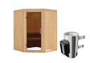 Vorschaubild Karibu Sauna Nanja - 68 mm Systemsauna - 230 Volt Plug & Play