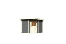 Karibu Woodfeeling Gartenhaus Neuruppin 2/3 - 28 mm inkl. gratis Innenraum-Pflegebox im Wert von 99€
