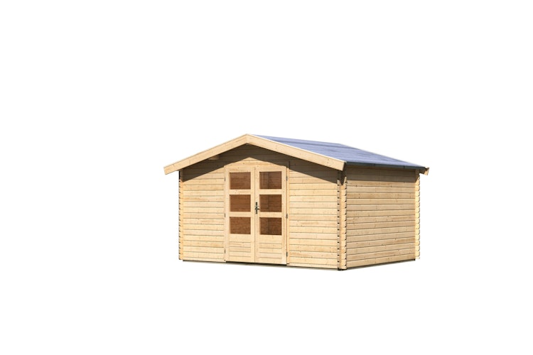 Karibu Woodfeeling Gartenhaus Meldorf 5 - 38 mm inkl. gratis Innenraum-Pflegebox im Wert von 99€ Bild