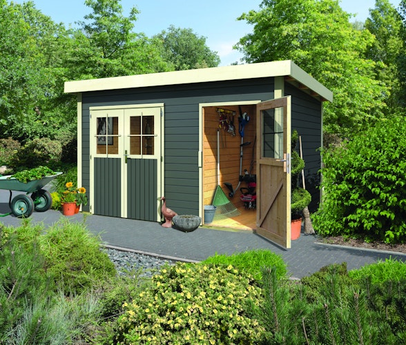 Karibu Woodfeeling Gartenhaus Tintrup - 28 mm