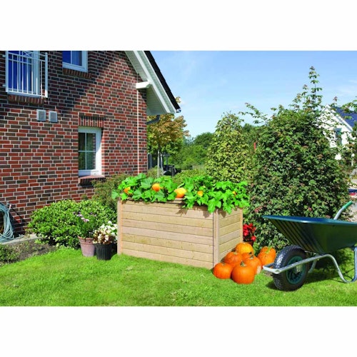 Karibu Hochbeet 1 - 460 l Fassungsvermögen 19 mm Wandstärke