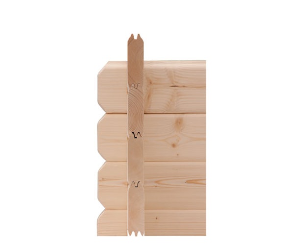 Karibu Woodfeeling Gartenhaus Amberg 2/3/4/5 naturbelassen - 19 mm