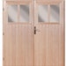 Karibu Doppelflügeltür für Wandlitz 19 mm inkl. Türschloss und RahmenBild