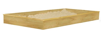 Mit Sandkasten-Element