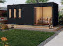 Vorschaubild Karibu Design Saunahaus Monterey Blackline - 73 mm