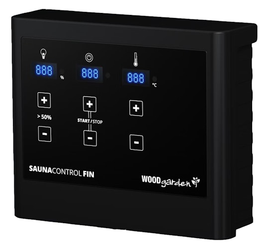 Karibu Steuergerät Easy finnisch schwarz für 3,6 kW Plug & Play Öfen Bild