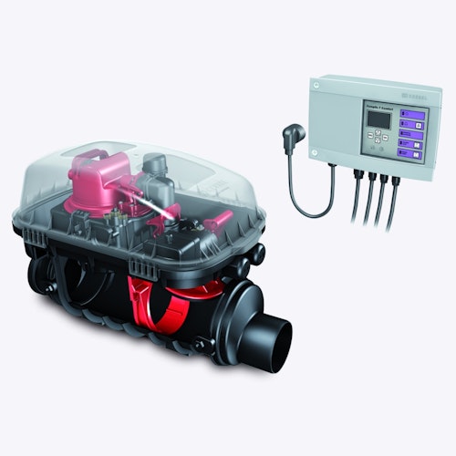 KESSEL 24100 - Rückstaupumpanlage Pumpfix F Komfort DN 100 für freiliegenden Einbau