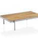 Kettler Lounge-Tisch STRAIGHT 120 x 76 cm, Aluminium / TeakBild