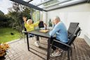 Kettler Multipositionssessel LEGATO CURVE, Aluminium Anthrazit / Outdoorgewebe Anthrazit