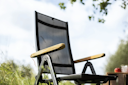 Vorschaubild Kettler Multipositionssessel GRANADA, Aluminium Anthrazit / Outdoorgewebe Anthrazit