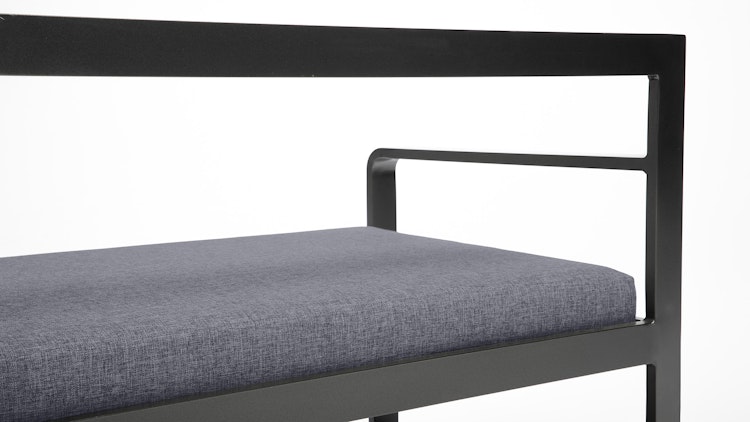 Kettler Casual Dining Eckset OCEAN, Aluminium Anthrazit / 100 % Polyester Grau