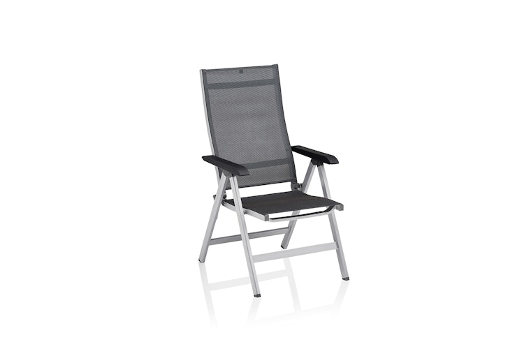Kettler Multipositionssessel BASIC+ PREMIUM, Aluminium / Outdoorgewebe