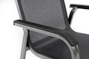 Kettler Stapelsessel BASIC+ PREMIUM, Aluminium Anthrazit / Outdoorgewebe Lakritz
