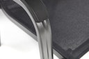 Kettler Stapelsessel BASIC+ PREMIUM, Aluminium Anthrazit / Outdoorgewebe Lakritz