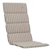 Kettler Sessel-Auflage 103 x 50 x 3 cm, 100 % Polyester Dessin 645 Braun/Weiß - RestpostenBild