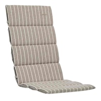 Kettler Sessel-Auflage 103 x 50 x 3 cm, 100 % Polyester Dessin 645 Braun/Weiß - Restposten