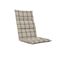 Kettler Sesselauflage nieder, 100 x 50 x 6 cm, 50 % Baumwolle / 50 % Polyester Dessin 722 - Restposten