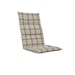 Kettler Sesselauflage nieder, 100 x 50 x 6 cm, 50 % Baumwolle / 50 % Polyester Dessin 722 - RestpostenBild