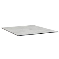 Kettler HPL Tischplatte Grau, verschiedene Größen