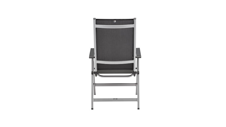 Kettler Multipositionssessel BASIC PLUS, Aluminium Silber / Outdoorgewebe Anthrazit