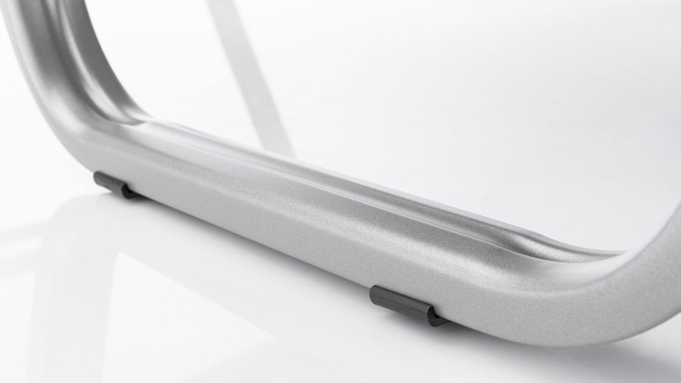 Kettler Stapelliege BASIC PLUS, Aluminium Silber / Outdoorgewebe Anthrazit