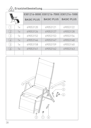 Kettler Ersatzteil Bodenschoner für Multipositionssessel & Relaxsessel BASIC PLUS, 4er Set