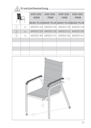 Kettler Ersatzteil Bodenschoner für Stapelssessel BASIC PLUS & 2er Bank BASIC PLUS, 4er Set