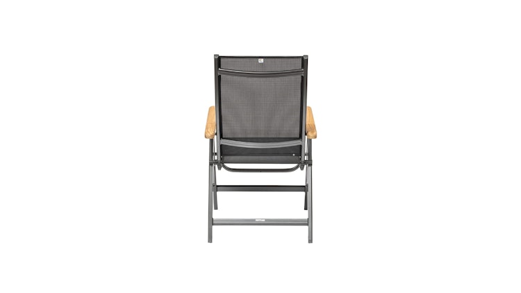 Kettler Multipositionssessel GRANADA, Aluminium Anthrazit / Outdoorgewebe Anthrazit