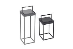 Kettler Solar Laterne SQUARED, Aluminium / Polycarbonat