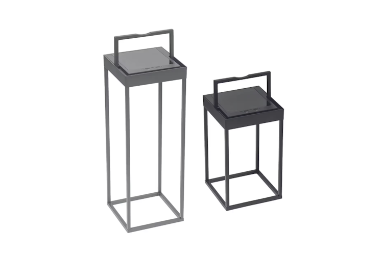 Kettler Solar Laterne SQUARED, Aluminium / Polycarbonat