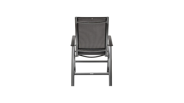 Kettler Multipositionssessel LEGATO CURVE Silver-Line, Aluminium Anthrazit / Outdoorgewebe Anthrazit