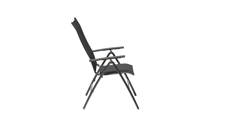 Kettler Multipositionssessel LEGATO CURVE Silver-Line, Aluminium Anthrazit / Outdoorgewebe Anthrazit