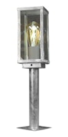 ECO-LIGHT Außenwandleuchte Karo Aluminiumguss verzinkt (4100311)