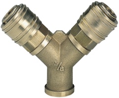 Einhell Kompressoren-Zubehör Verteiler, 2 Schnellk, R3/8"IG 4139680