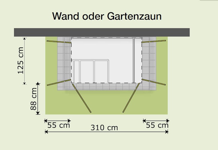 Weka Gartenschrank Geräteschrank Garten [Q] Kompakt Bild