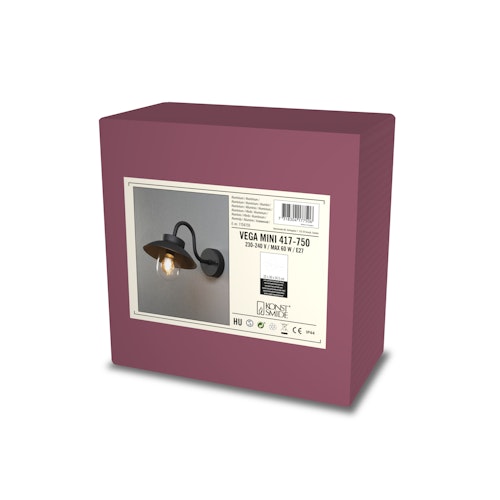 Konstsmide Mini Wandleuchte Vega, versch. Farben