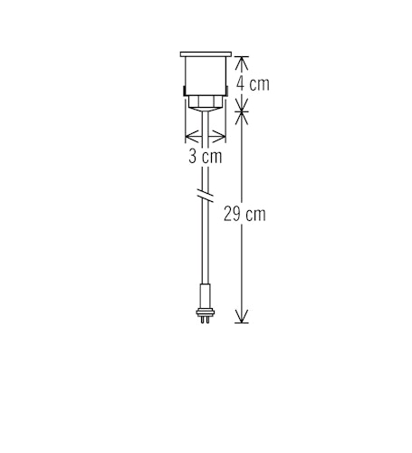 Konstsmide Mini LED G4 Bodeneinbaustrahler 3er-Erweiterungsset (7480-000)