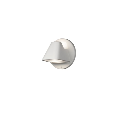 Konstsmide Wandleuchte Hild, 2x5W LED, weiss, gefrostetes Glas, dimmbar (427-250)