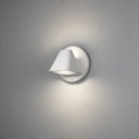 Konstsmide Wandleuchte Hild, 2x5W LED, weiss, gefrostetes Glas, dimmbar (427-250)