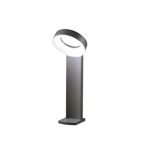 Konstsmide LED Wegeleuchte Asti, anthrazit, opalfarbenes Acrylglas (7274-370)