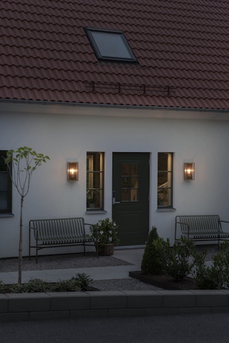 Konstsmide Wandleuchte Carpi gross, versch. Farben