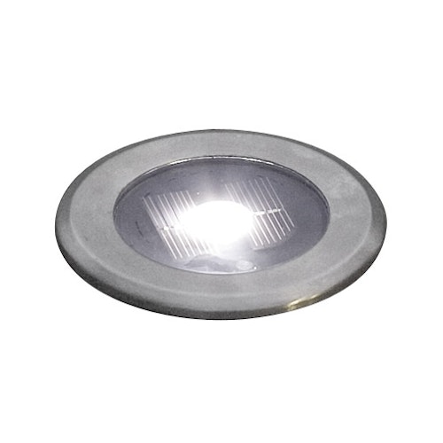 Konstsmide LED Solarbodeneinbaustrahler, Edelstahl, weisse LED (7626-000)