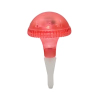 Konstsmide LED Solarleuchte Pilz, rot, Kunststoff (7663-500)