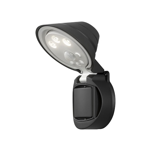 Konstsmide Wandleuchte Prato, schwarz, HighPowerLED 1,5W (7695-750)