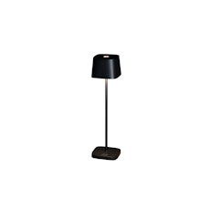 Konstsmide Capri-Mini USB-Tischleuchte schwarz, 2700/3000K, dimmbar, eckig  | KÖMPF24
