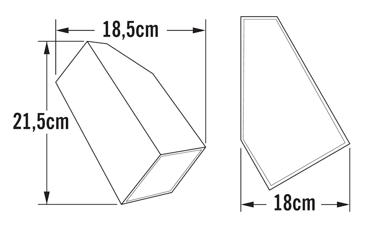 Konstsmide Wandleuchte Imola, HighPowerLED (7933-310)