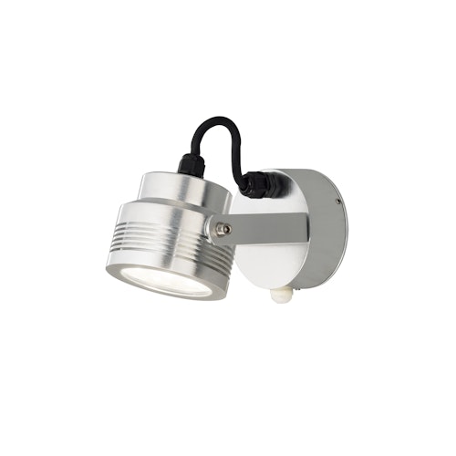 Konstsmide Wandleuchte/Strahler Monza, Aluminium, mit Sensor (7942-310)