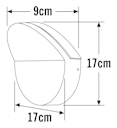 Vorschaubild Konstsmide Wandleuchte Matera, HighPowerLED, anthrazit (7949-370)