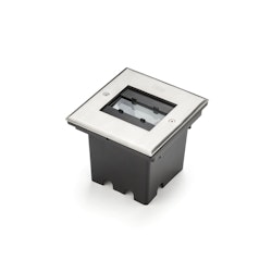 Konstsmide Bodeneinbaustrahler, HighPowerLED 230V, eckig (7960-310)