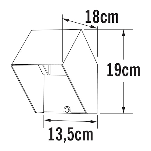 Konstsmide Wandleuchte Pescara, weiss, HighPowerLED 3W (7988-250) Bild